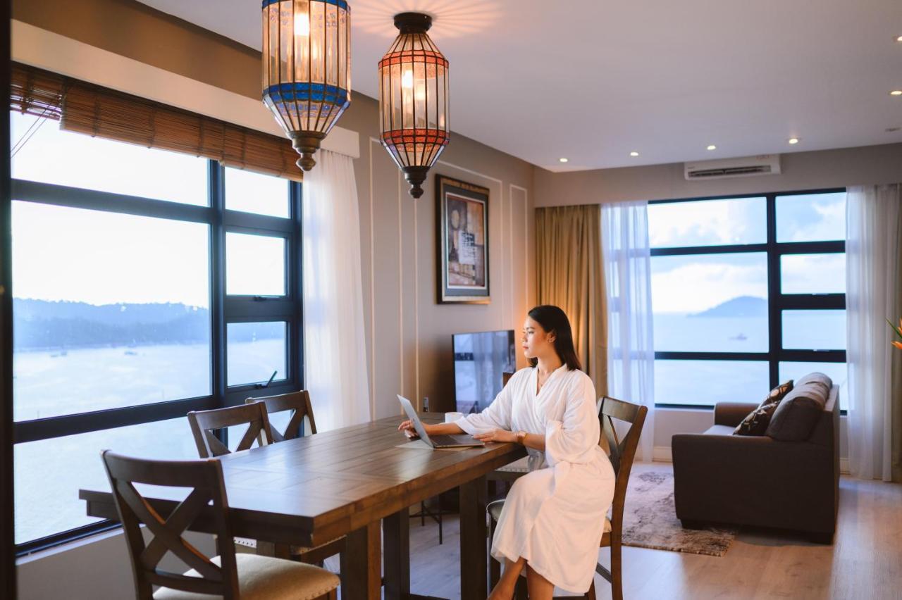 Petronella Suites Apartment @ Jesselton Quay Kota Kinabalu Eksteriør bilde