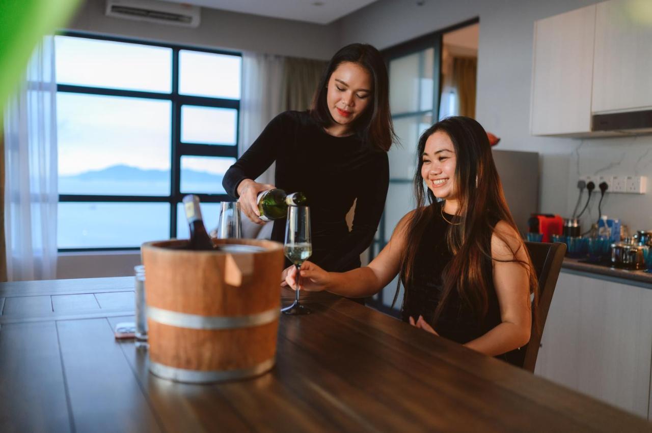 Petronella Suites Apartment @ Jesselton Quay Kota Kinabalu Eksteriør bilde