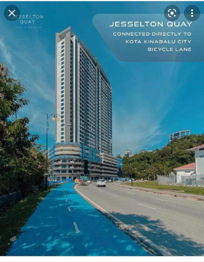 Petronella Suites Apartment @ Jesselton Quay Kota Kinabalu Eksteriør bilde